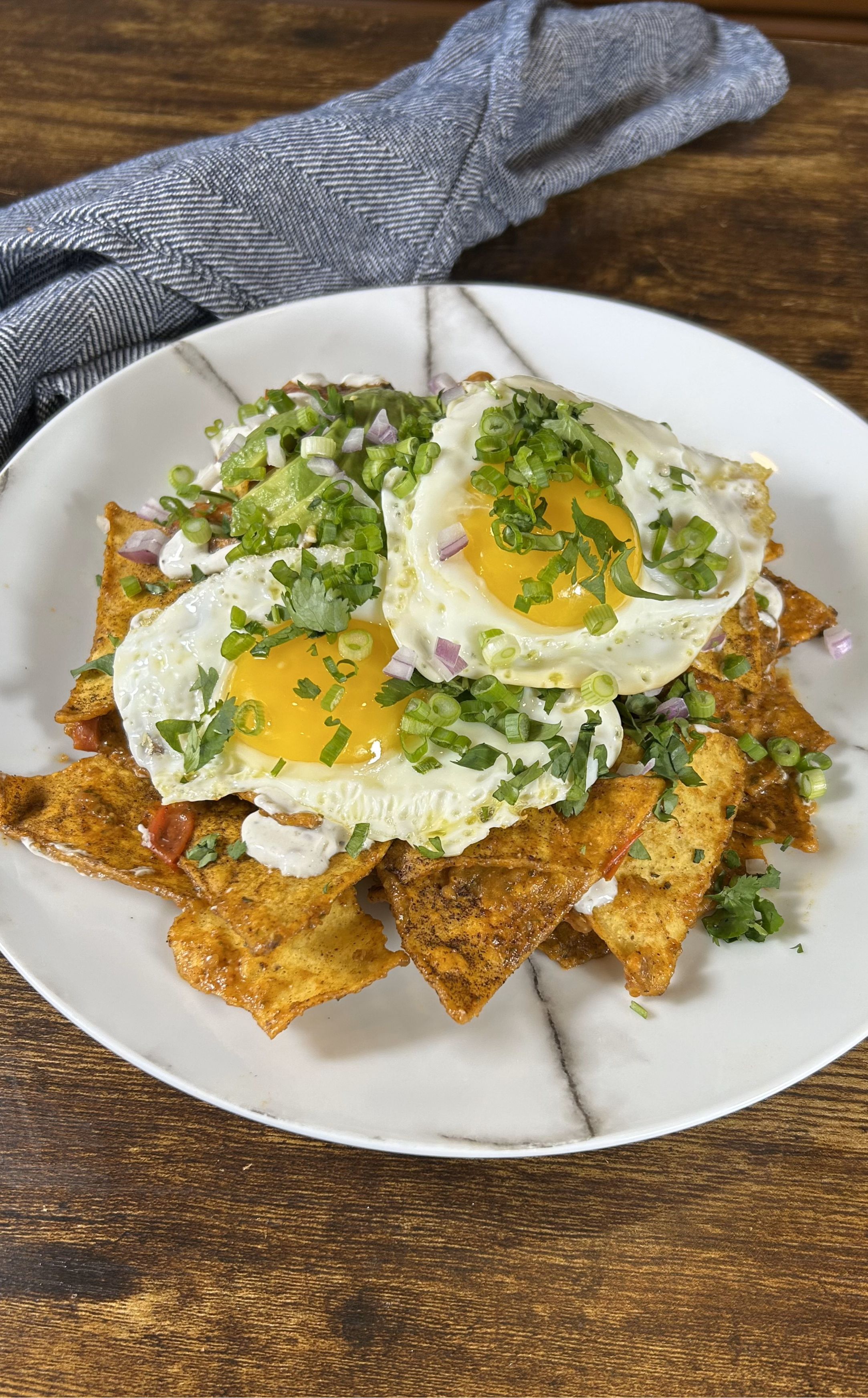 Best Chilaquiles recipe made with Casa Bonita Foods salsa and corn chips