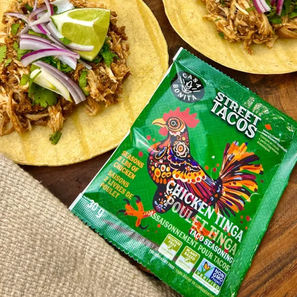 Casa Bonita Street Tacos – Chicken Tinga Taco Seasoning - Image 2