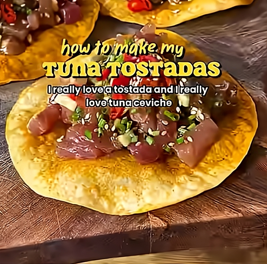 Tuna Tostada Recipe For The Summer - Casa Bonita Foods