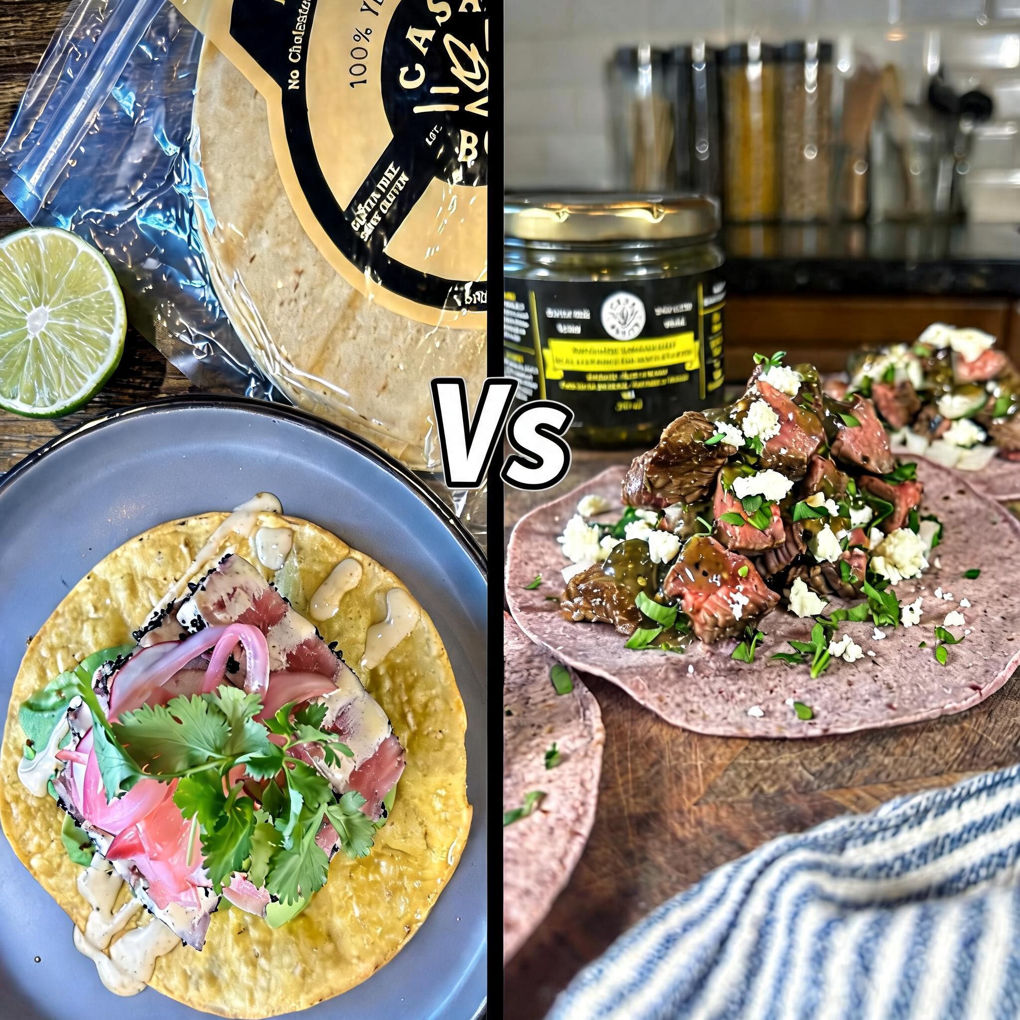 Tacos vs Tostadas - The final showdown - Casa Bonita Foods